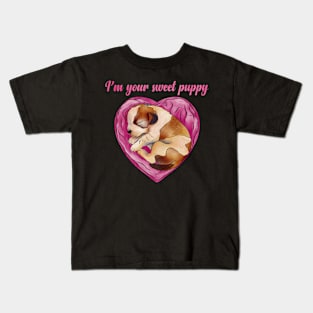 Sweet puppy Kids T-Shirt